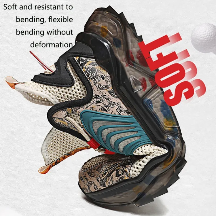 1927A Summer Hollow Flying Knit Breathable Sports Shoes Men Casual Shoes, Size: 39(White)