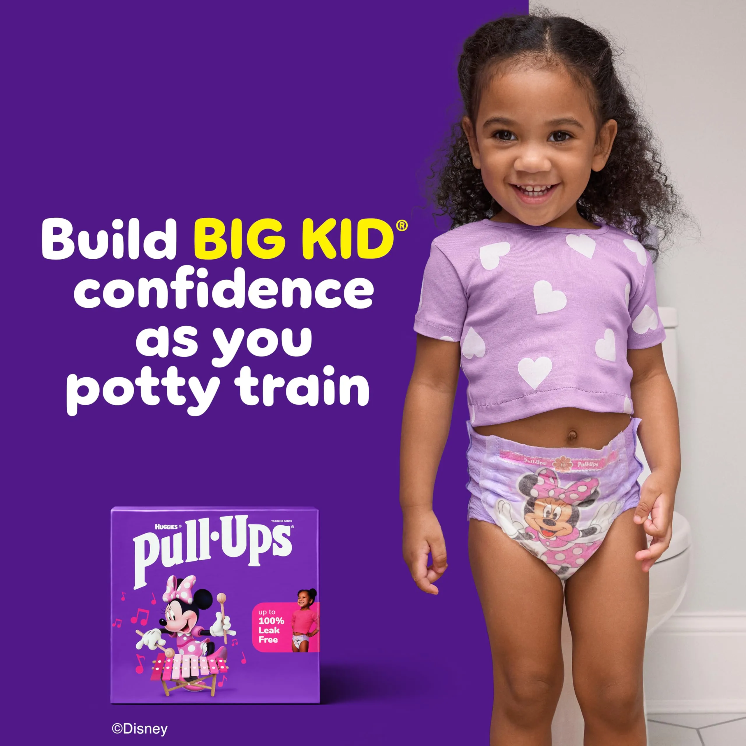 56 Pull-Ups Girls' Potty Training Pants, Size 4T-5T