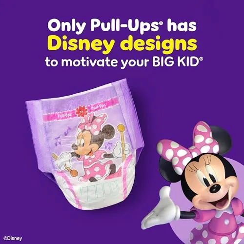 56 Pull-Ups Girls' Potty Training Pants, Size 4T-5T