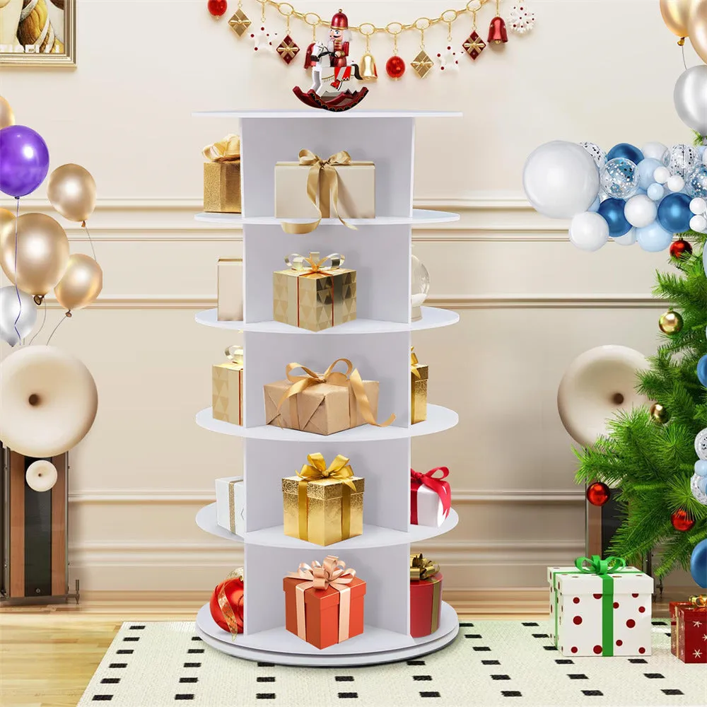 7 Tier Rotating Shoe Rack Tower 360 Spinning Vertical Shoe Storage Rack
