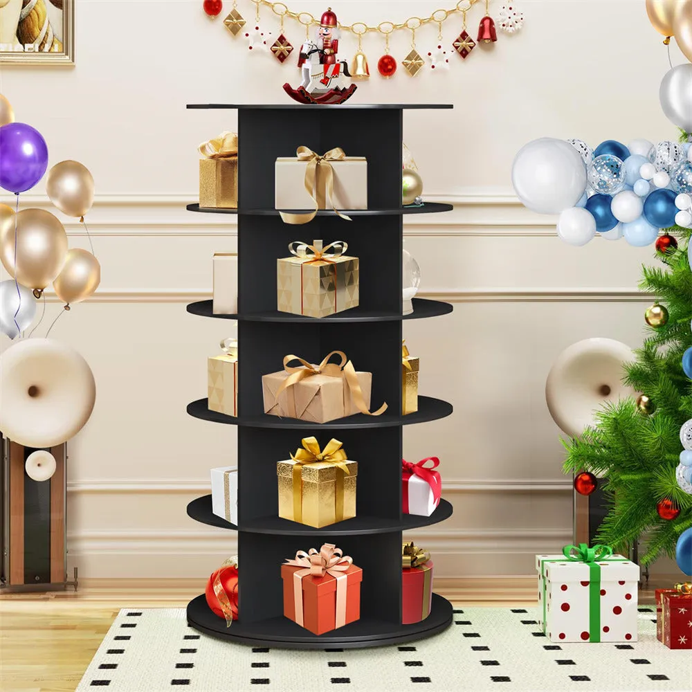 7 Tier Rotating Shoe Rack Tower 360 Spinning Vertical Shoe Storage Rack
