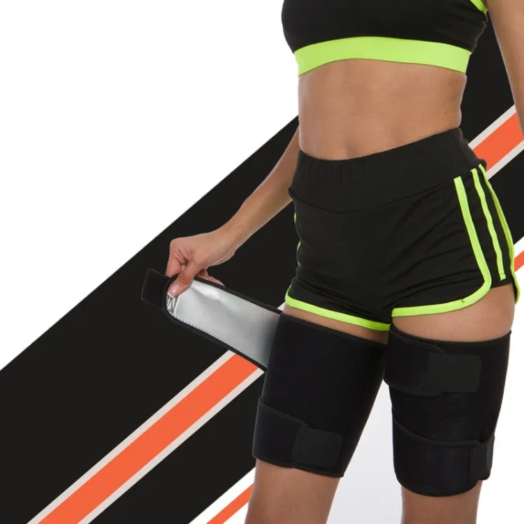 A Pair Outdoor Sports Protective Gear Muscle Strain Protection Sports Compression Thigh guard, Specification: L