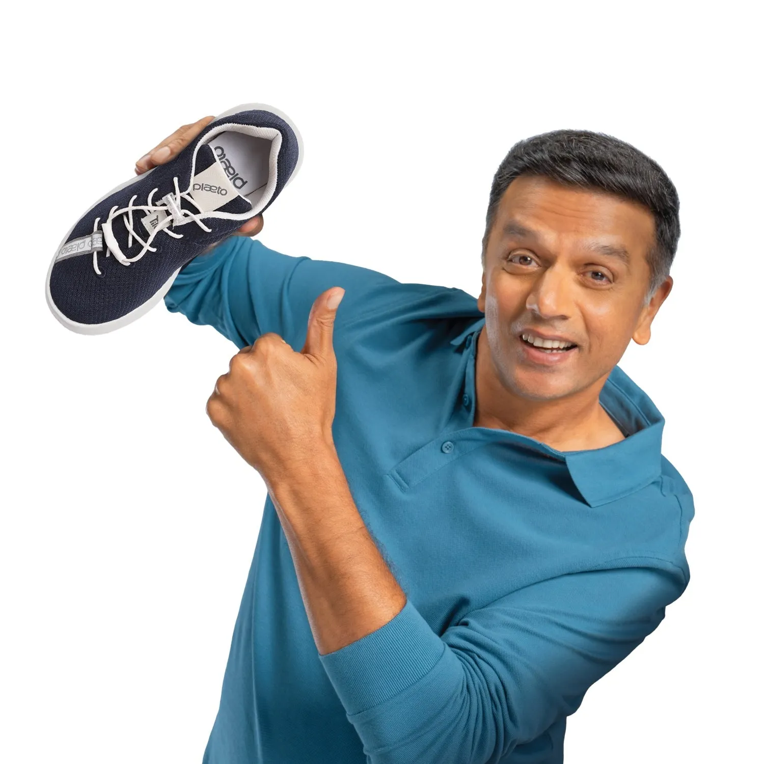 Ace Kids Sports Shoes - Navy Blue / Grey