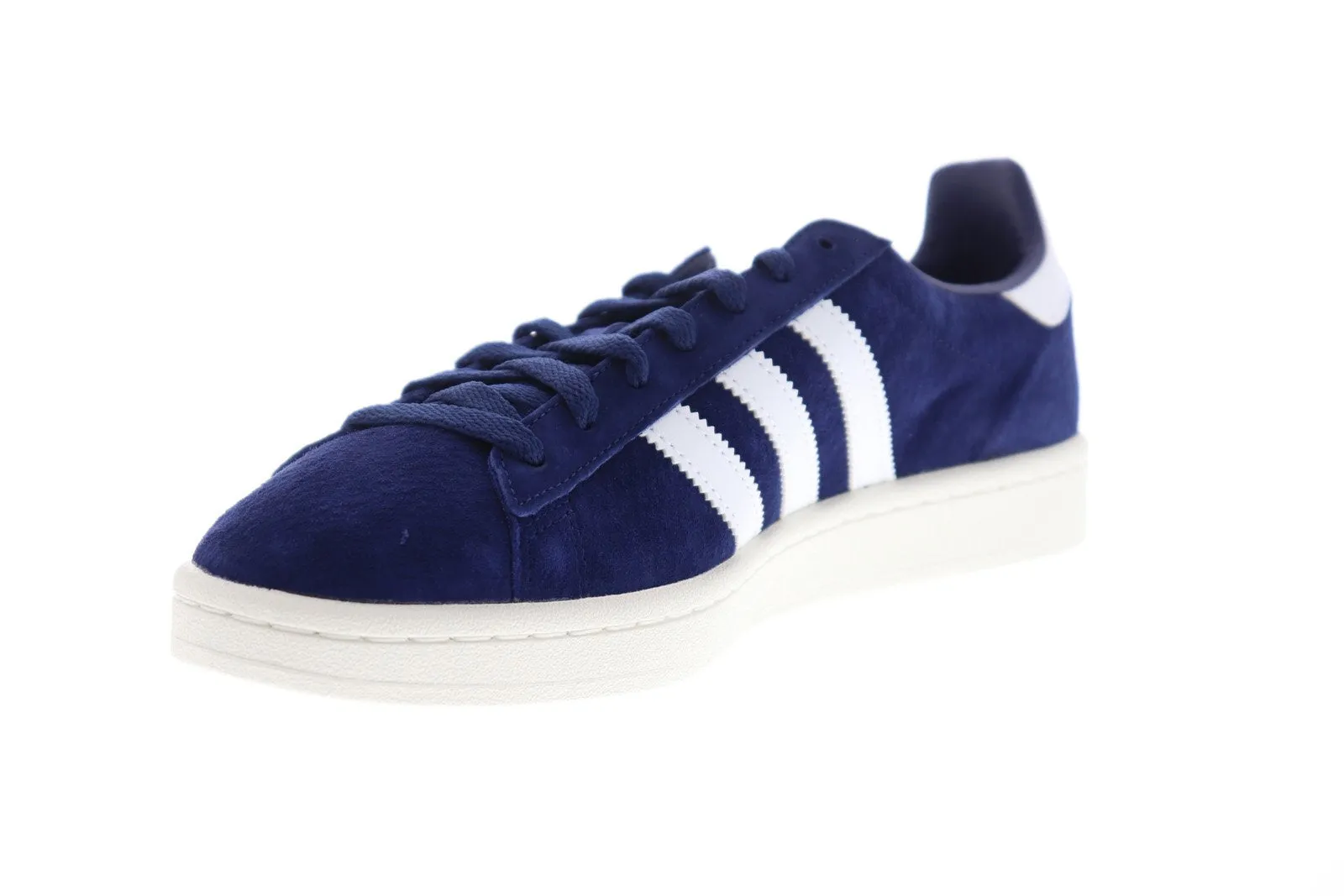 Adidas Campus BZ0086 Mens Blue Suede Casual Low Top Lifestyle Sneakers Shoes