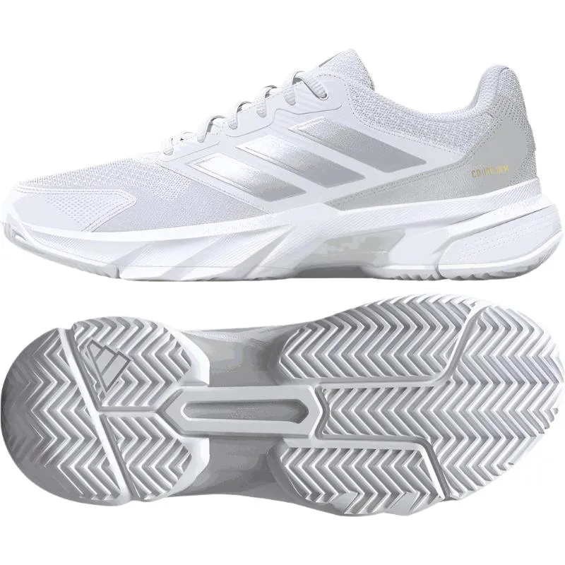 Adidas CourtJam Control 3 W Padel Shoes (White)