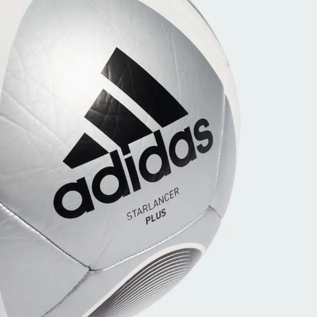 Adidas Starlancer Plus Men Football Ball Silver Mettalic