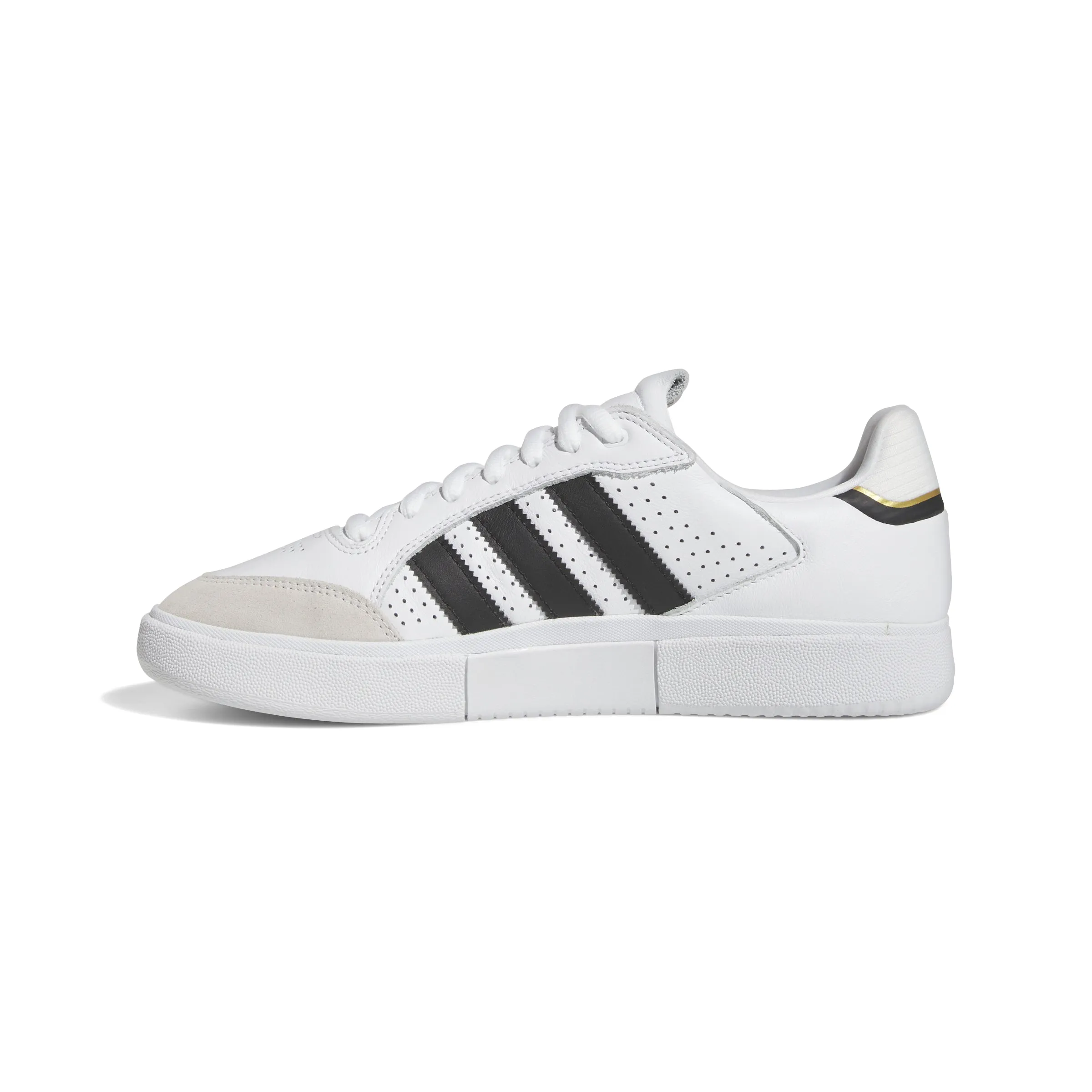 Adidas - Tyshawn Low in Cloud White/Core Black/Gold Metallic