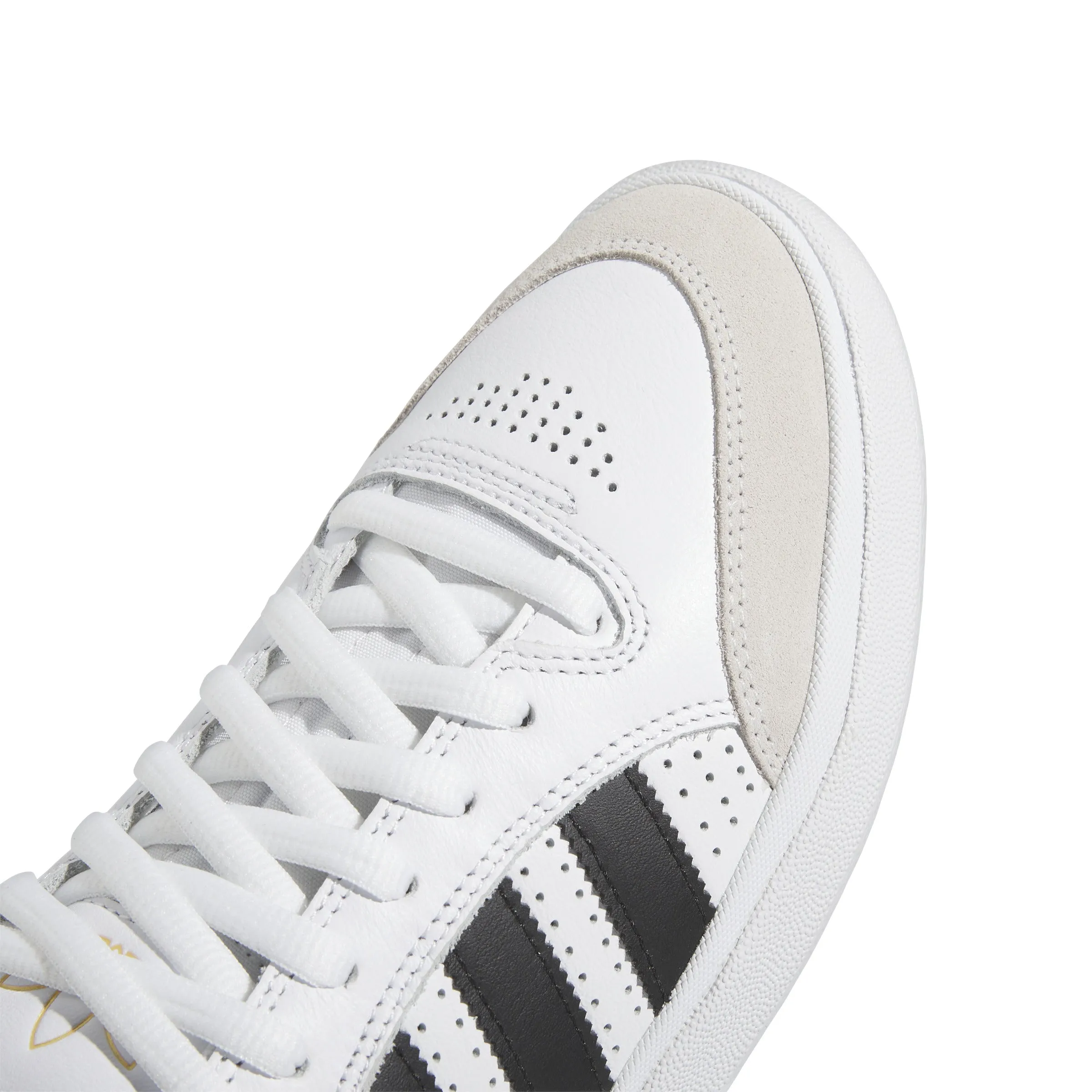 Adidas - Tyshawn Low in Cloud White/Core Black/Gold Metallic