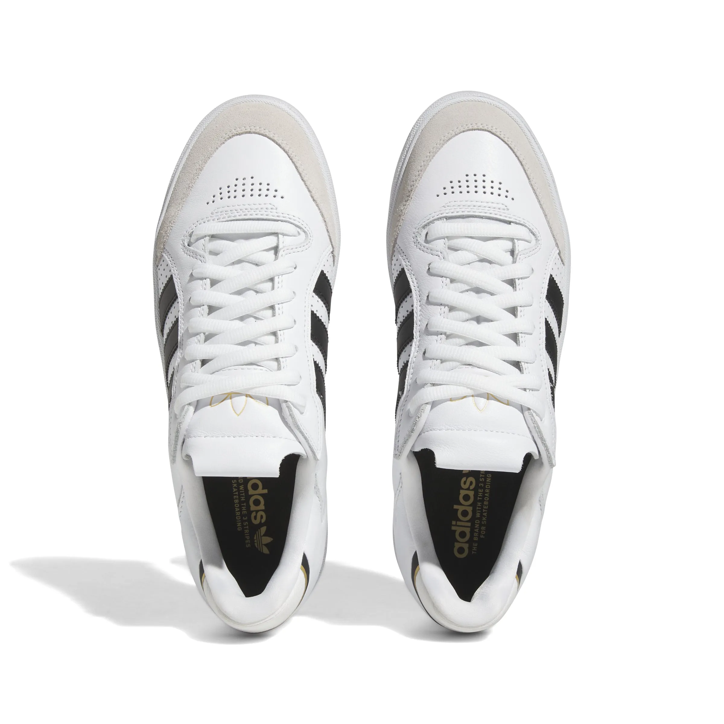 Adidas - Tyshawn Low in Cloud White/Core Black/Gold Metallic