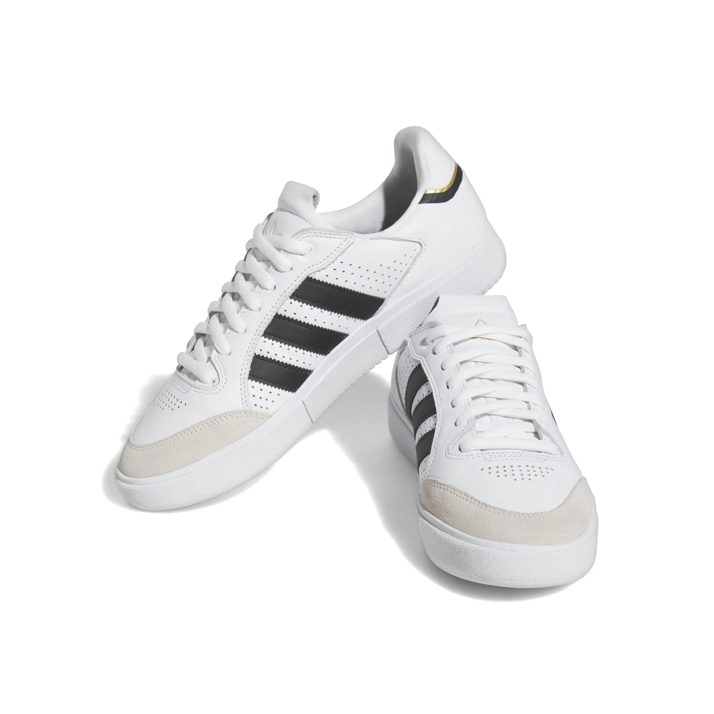 Adidas - Tyshawn Low in Cloud White/Core Black/Gold Metallic