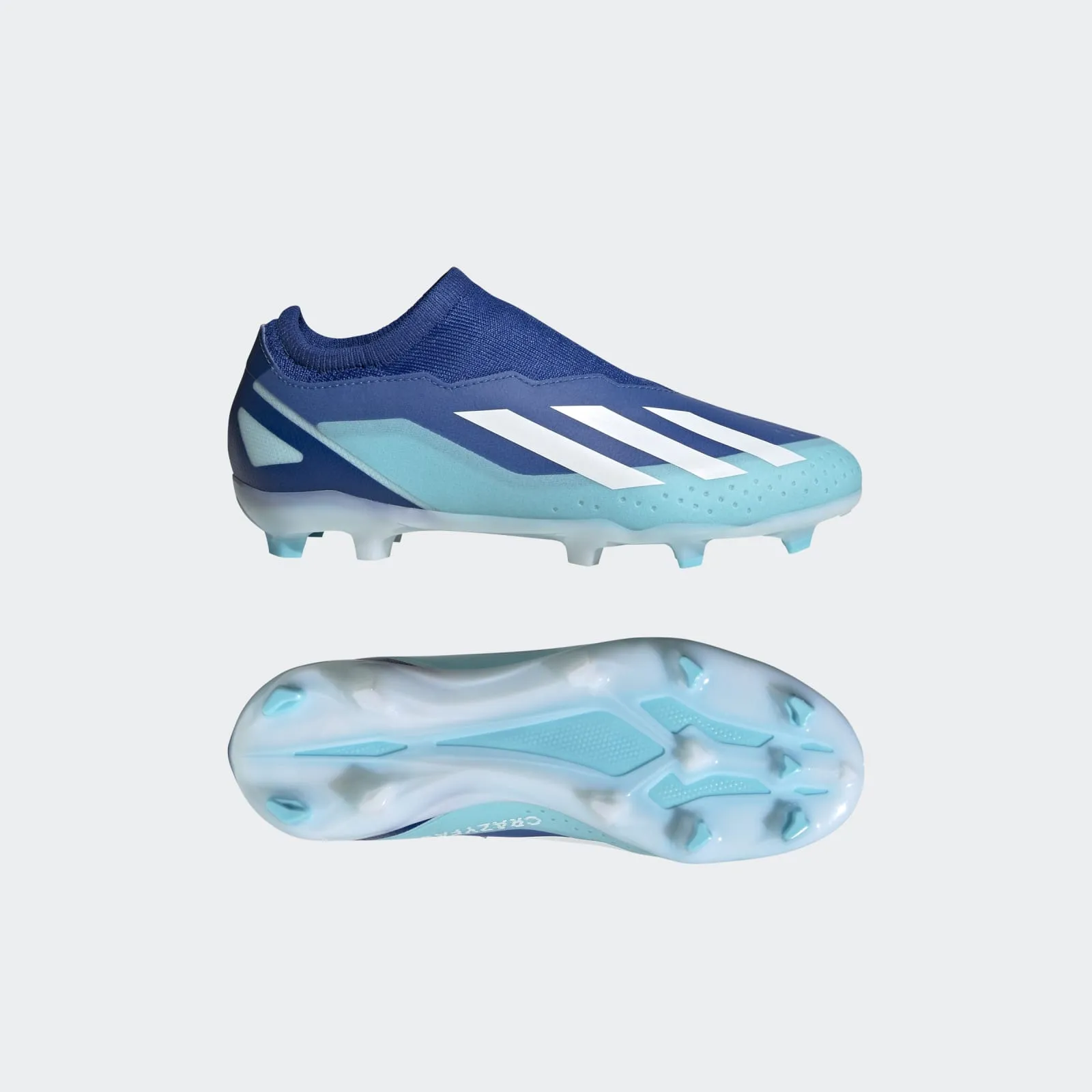 adidasX Crazyfast.3 Laceless Firm Ground Soccer Cleats | Kid's Unisex