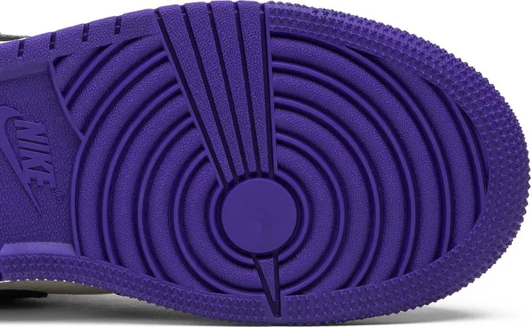 Air Jordan 1 Retro High OG GS Court Purple sneakers, purple