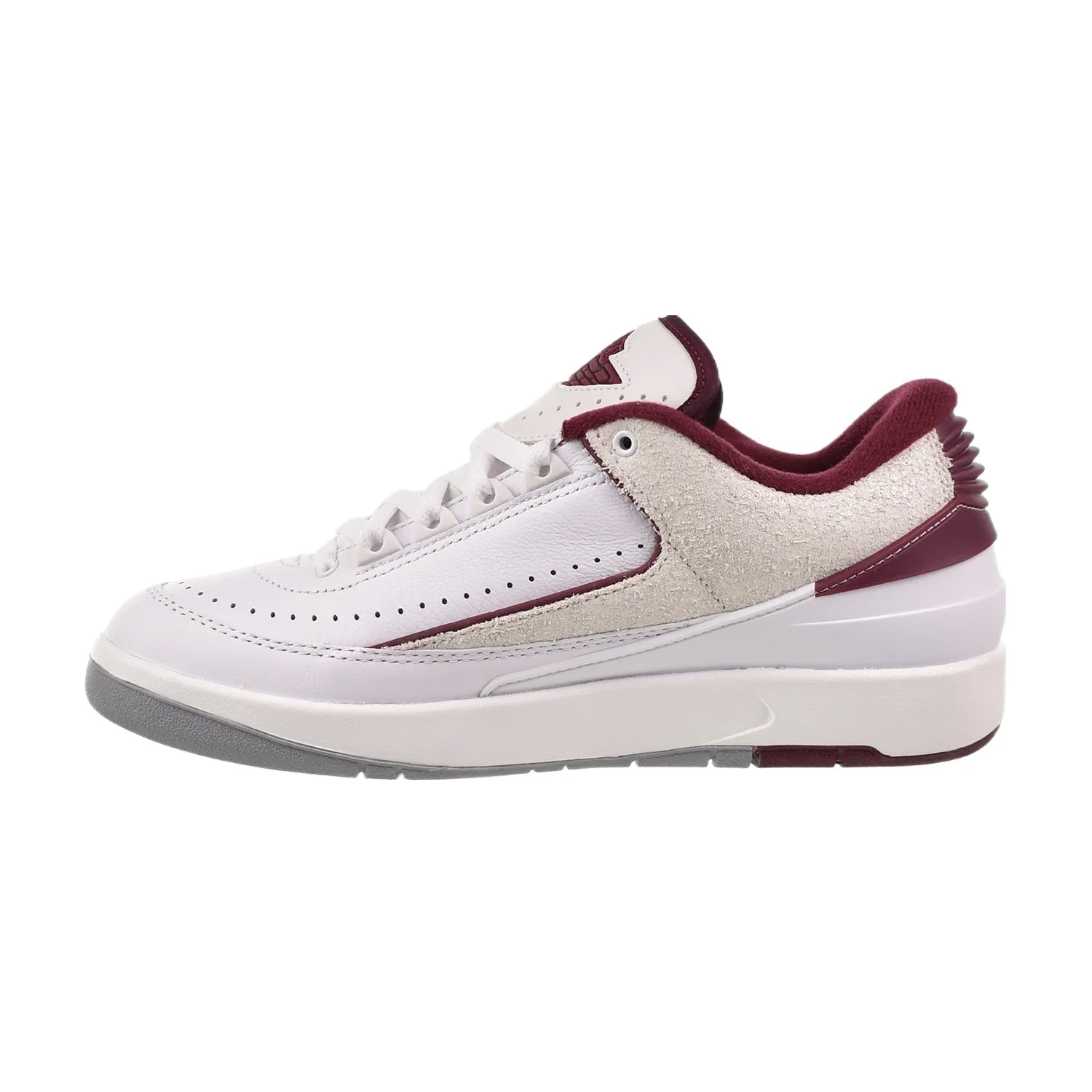 Air Jordan 2 Low 'Cherrywood' Men's Shoes White-Cherrywood Red