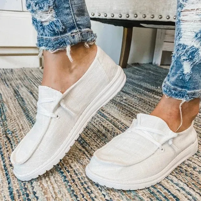 Amozae Summer Women Sneakers White Leopard Canvas Shoes Fashion Vulcanize Flats Ladies Loafers Female Sports Shoes Casual Trainers