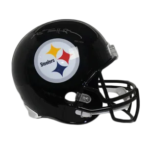 Antonio Brown Pittsburgh Steelers Autographed Football Full Size Replica Helmet Black (JSA)