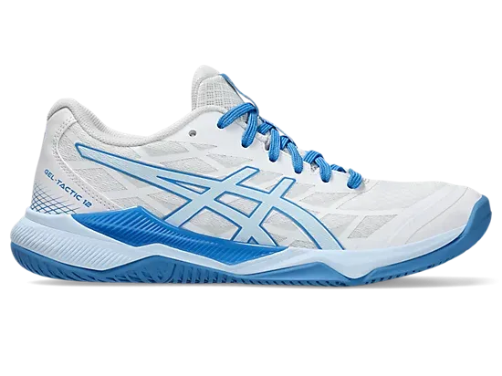 Asics Gel Tactic 12 (White/Light Blue)
