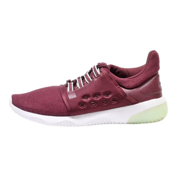 ASICS Sneaker Trainers Maroon Synthetic Womens UK 5