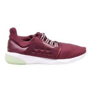 ASICS Sneaker Trainers Maroon Synthetic Womens UK 5