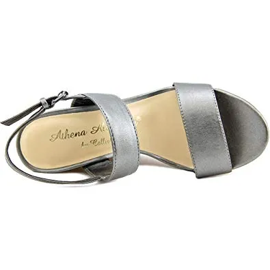 Athena Alexander Beryl Open Toe Casual Platform, Pewter (Women)