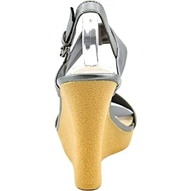 Athena Alexander Beryl Open Toe Casual Platform, Pewter (Women)