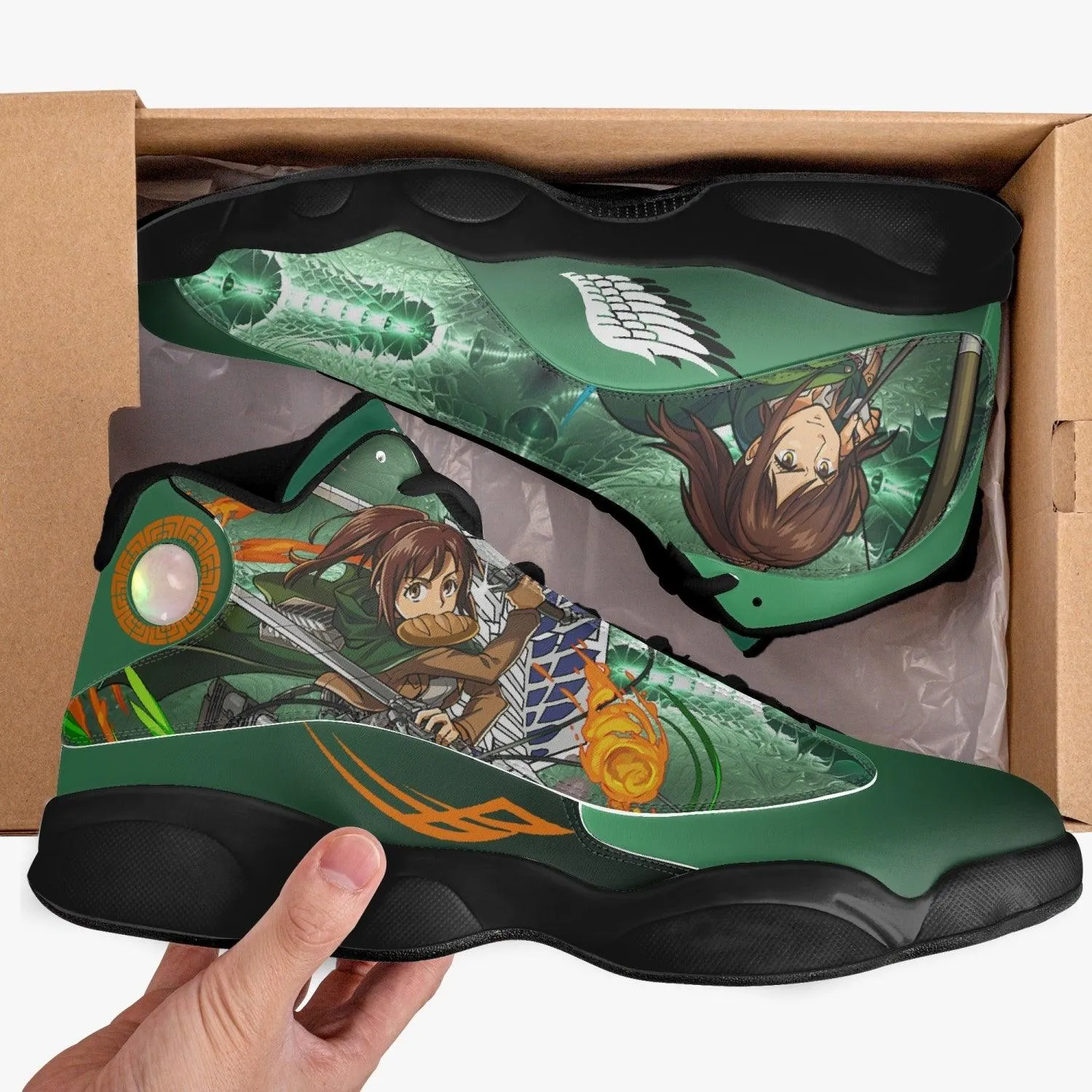 Attack On Titan Sasha Blouse JD13 Anime Shoes