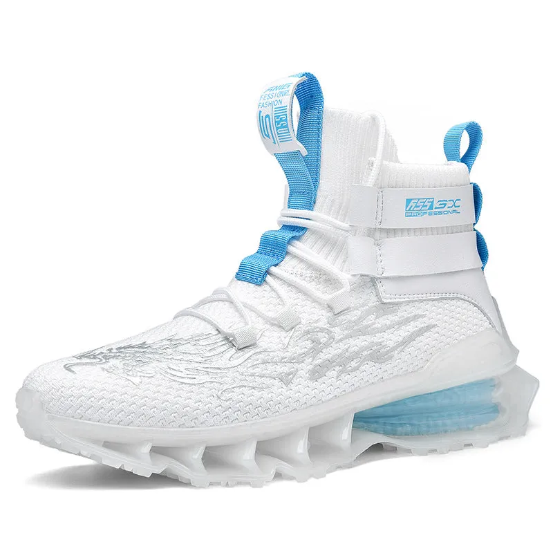 Autumn And Winter New Popcorn Combination Bottom Blade Shoes Ins Trend Daddy Casual Sneakers
