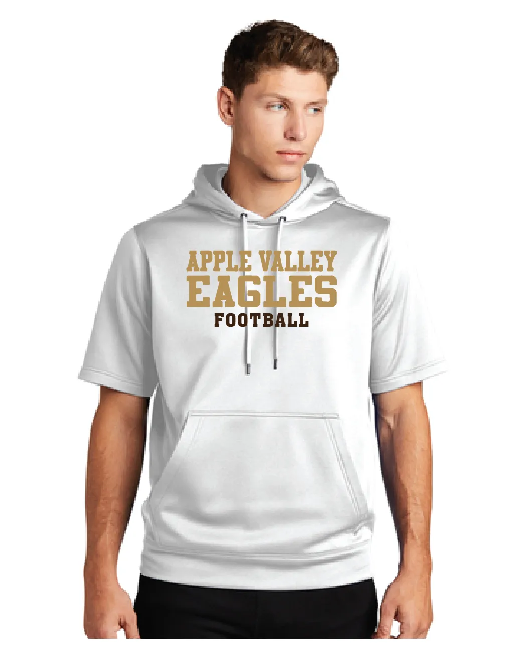 AV Football - Sport-Tek ® Youth Short Sleeve Hooded Football
