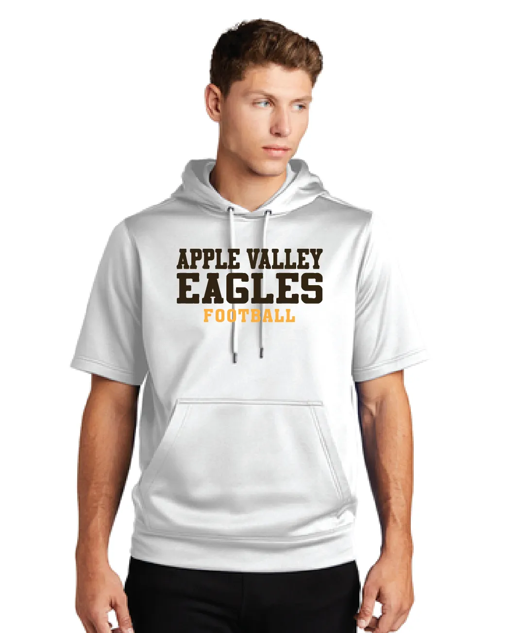 AV Football - Sport-Tek ® Youth Short Sleeve Hooded Football