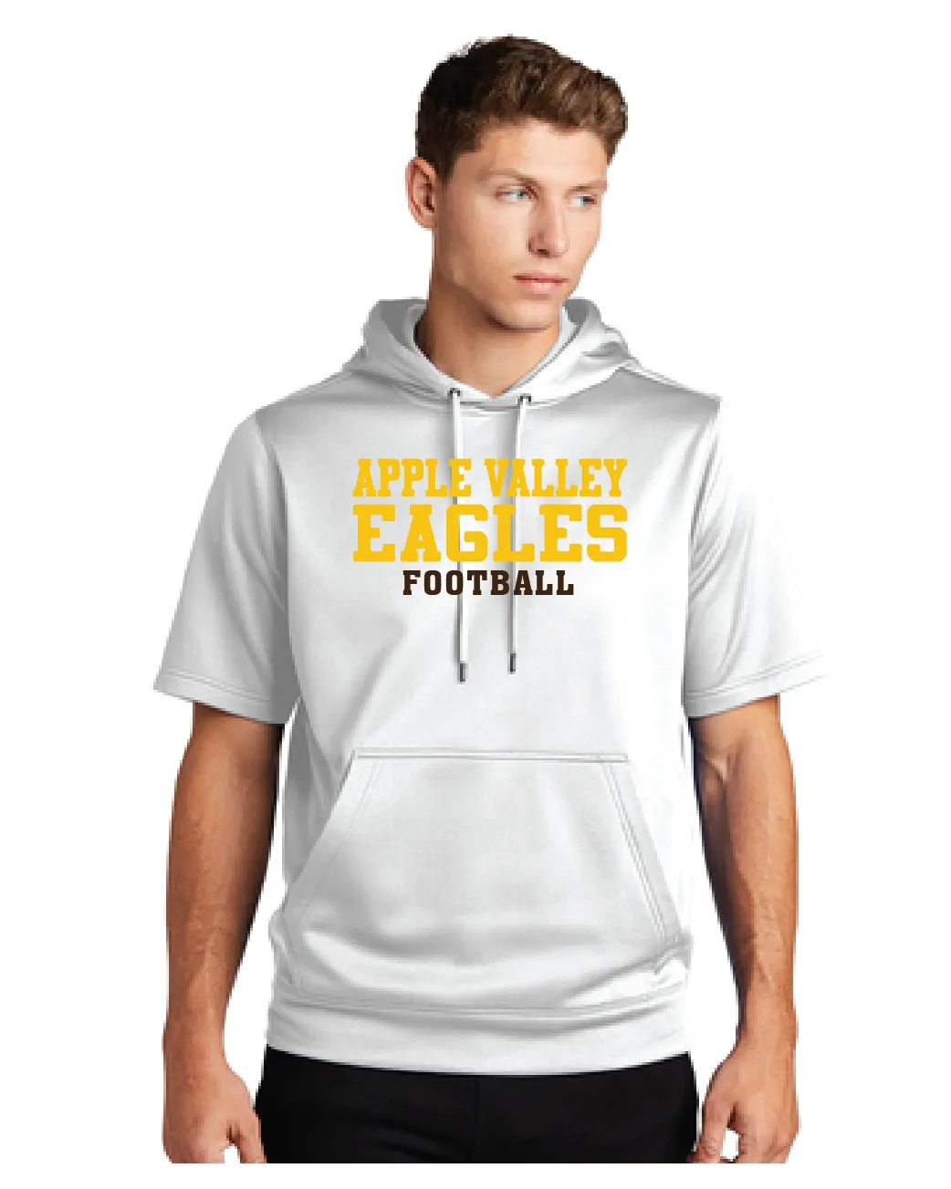 AV Football - Sport-Tek ® Youth Short Sleeve Hooded Football