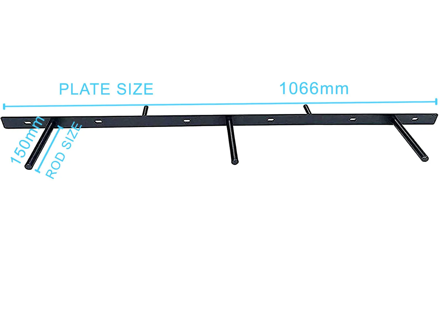 B&Z Invisible Hidden Floating Wall Shelf Brackets Extremely Heavy Duty Long Concealed Invisible Hidden