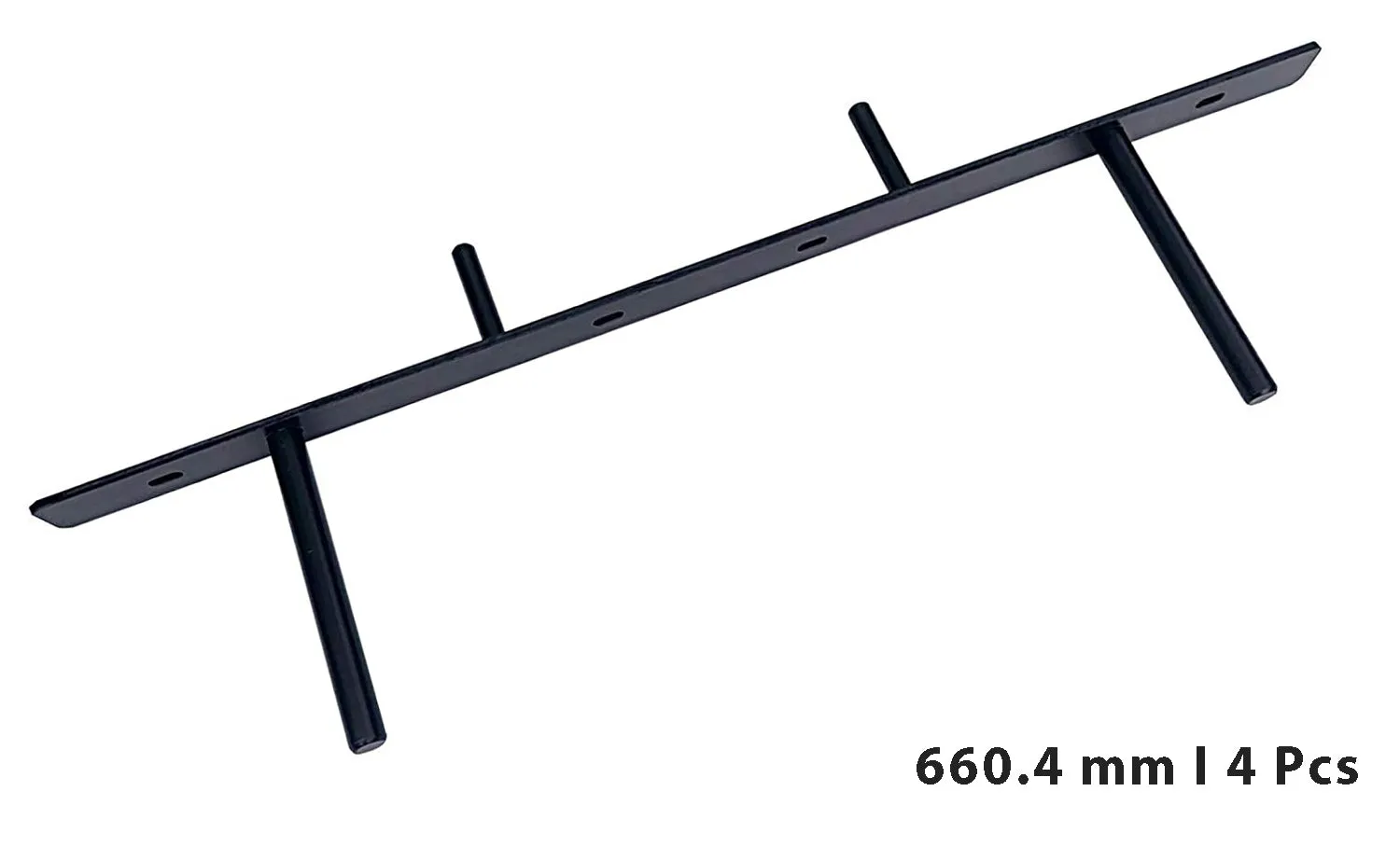 B&Z Invisible Hidden Floating Wall Shelf Brackets Extremely Heavy Duty Long Concealed Invisible Hidden
