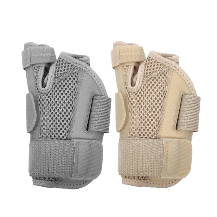 Basketball Sprain Breathable Palm Guard Finger Guard Protective Case(Skin Color)