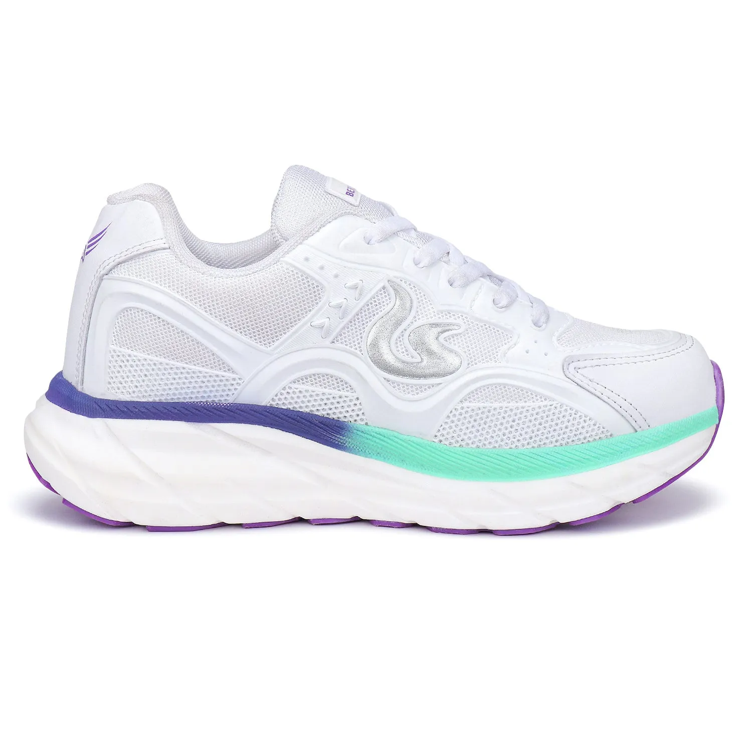 Bersache Sneaker, Loafers ,Casual with extra comfort sneakers for Women (White-9105)