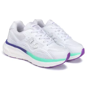 Bersache Sneaker, Loafers ,Casual with extra comfort sneakers for Women (White-9105)