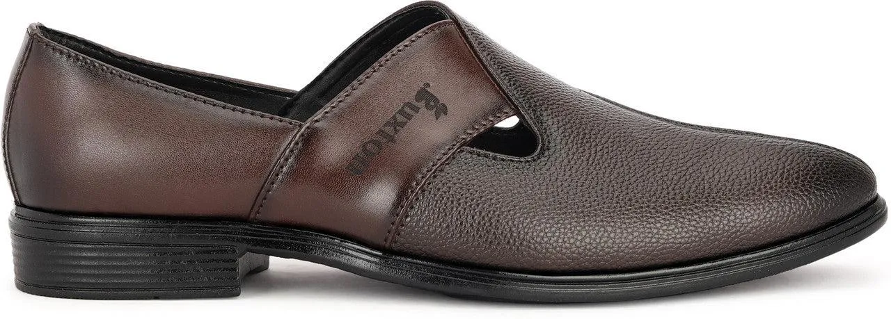Buxton Peshawari Shoes For Men Brown Color.