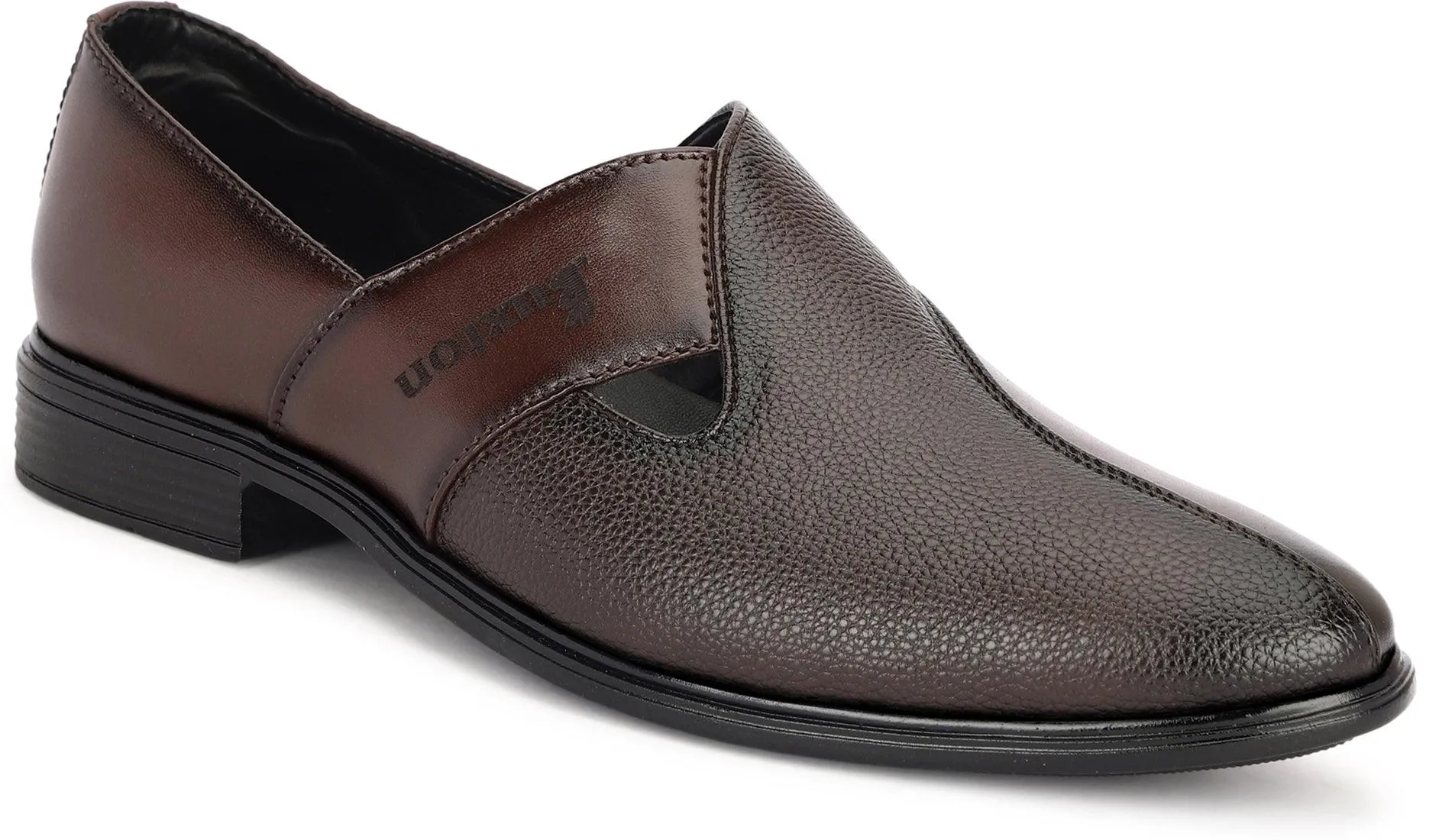Buxton Peshawari Shoes For Men Brown Color.