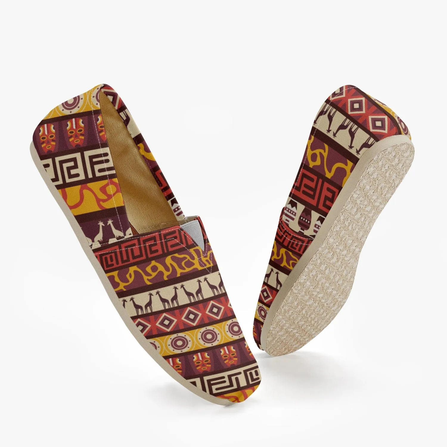 Canvas Tribal Shoes