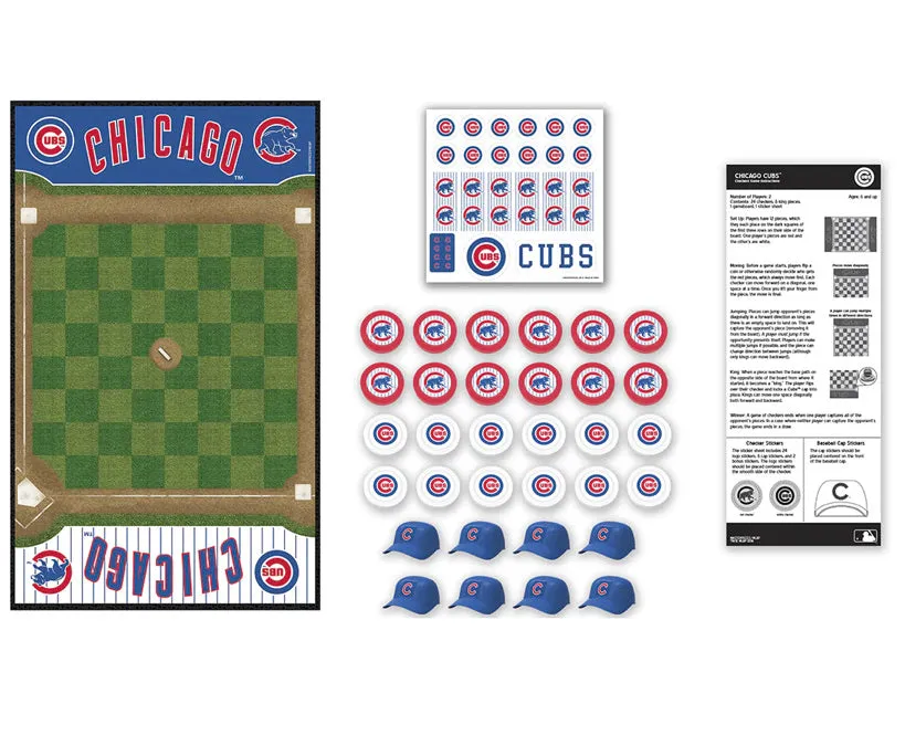 checkers - cubs, bears, blackhawks