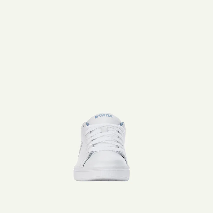 Court Shield Women's Shoes - White/Ashleigh Blue/Beryl Green