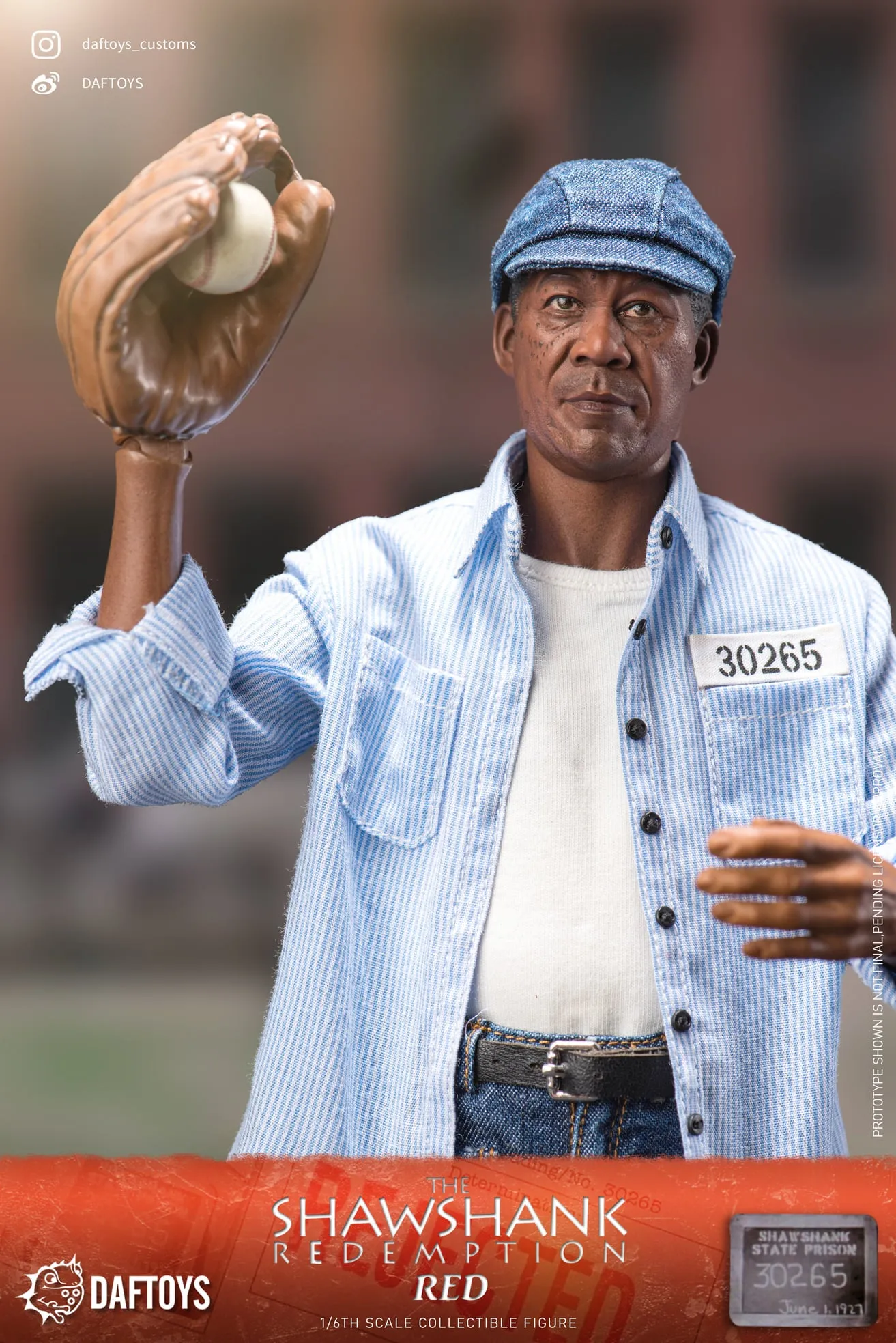 Daftoys F020 The Shawshank Redemption Ellis Boyd Redding (Red) 1/6 figure set