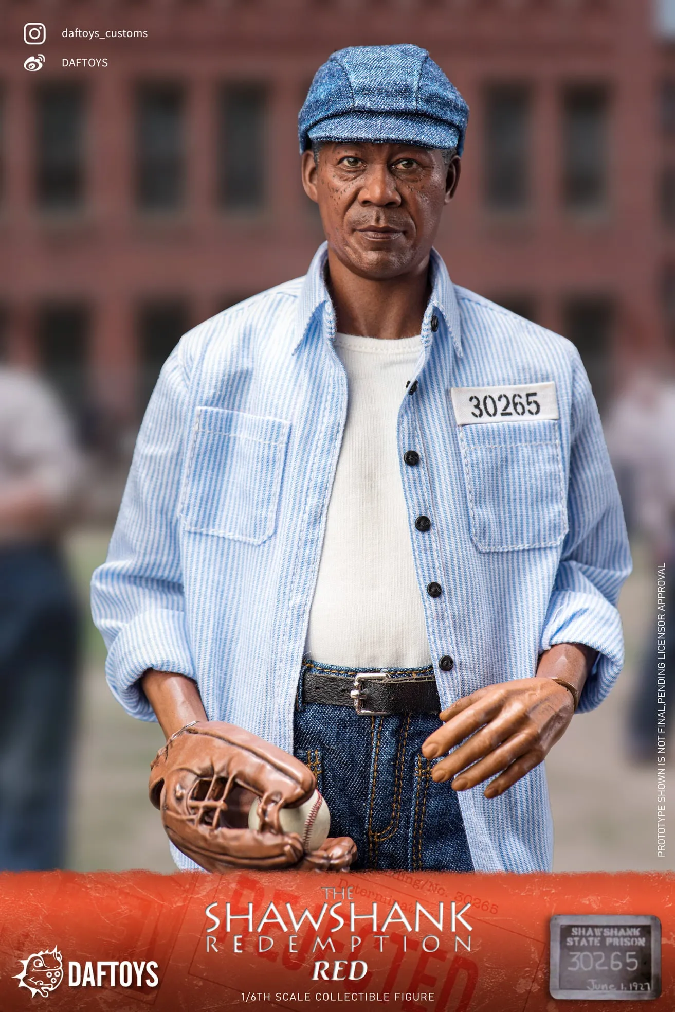 Daftoys F020 The Shawshank Redemption Ellis Boyd Redding (Red) 1/6 figure set