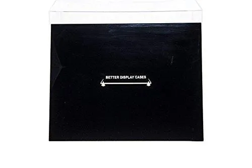 Deluxe Acrylic Clear Basketball Shoe Display Case with Black Acrylic Base (A025-DS)