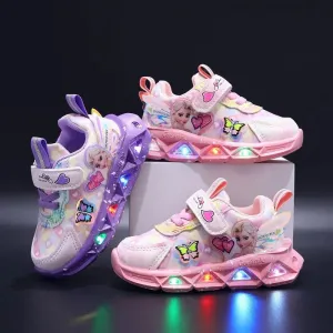 Disney LED Casual Sneakers For Girls