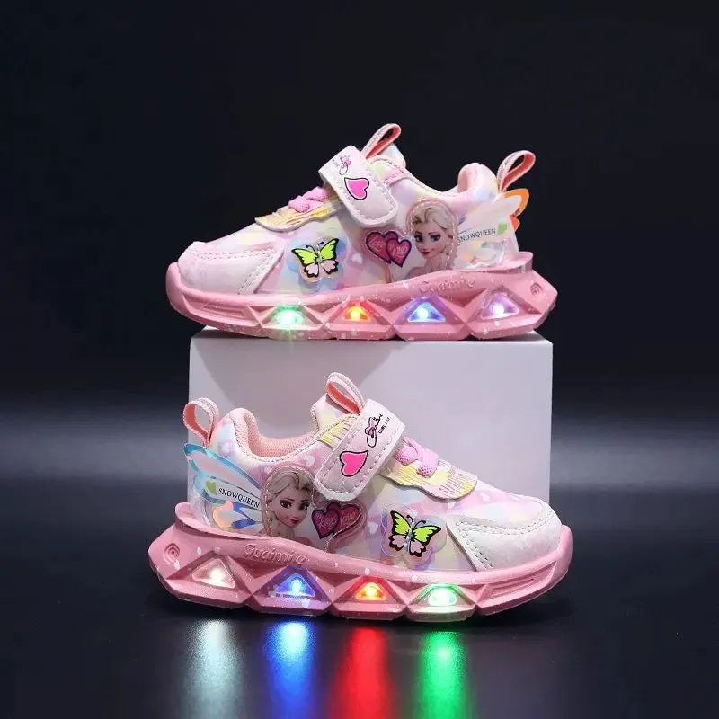 Disney LED Casual Sneakers For Girls