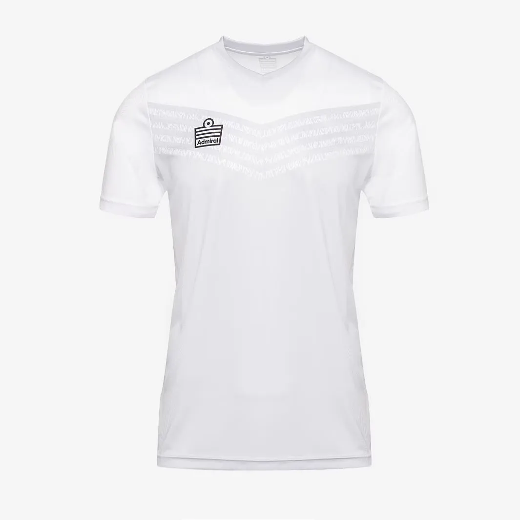 Flare SS Football Shirt - White/Grey