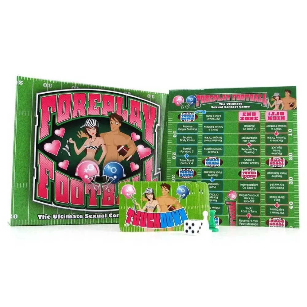 Foreplay Football Adult Couples Sexy Romantic Foreplay Board Game