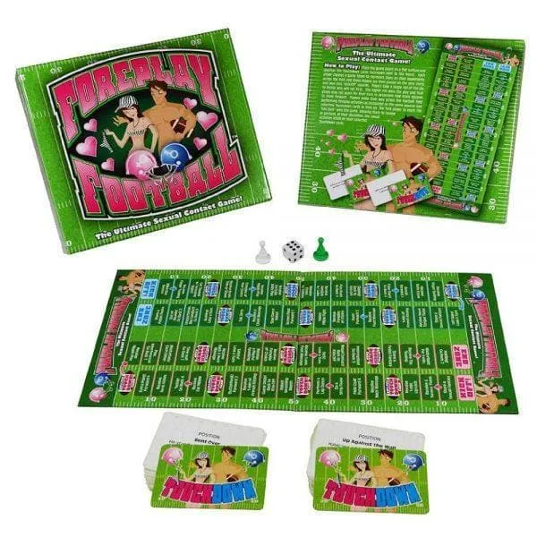 Foreplay Football Adult Couples Sexy Romantic Foreplay Board Game