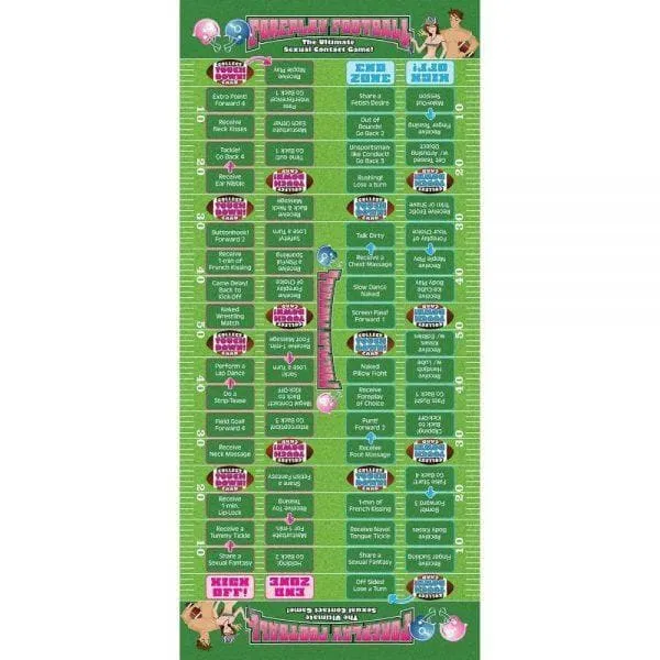 Foreplay Football Adult Couples Sexy Romantic Foreplay Board Game