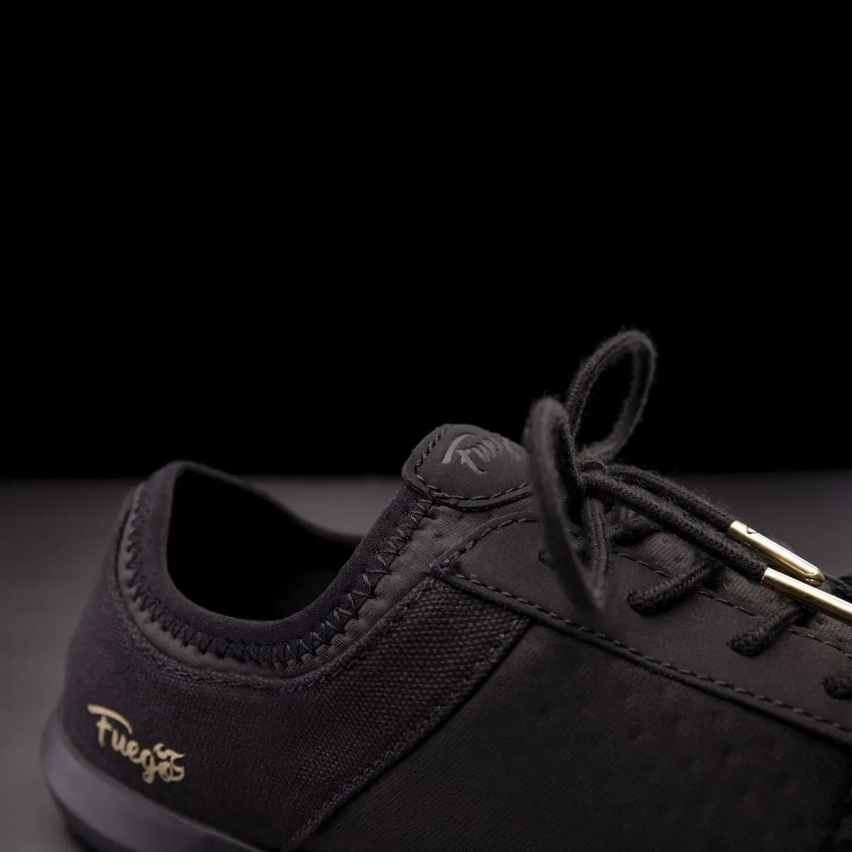 Fuego Dance Shoes - Split-sole | All-black (In-Store)