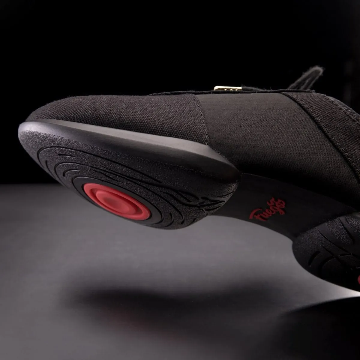 Fuego Dance Shoes - Split-sole | All-black (In-Store)